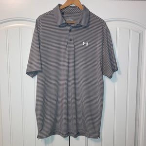 Mens Under Armour Heat Gear Polo